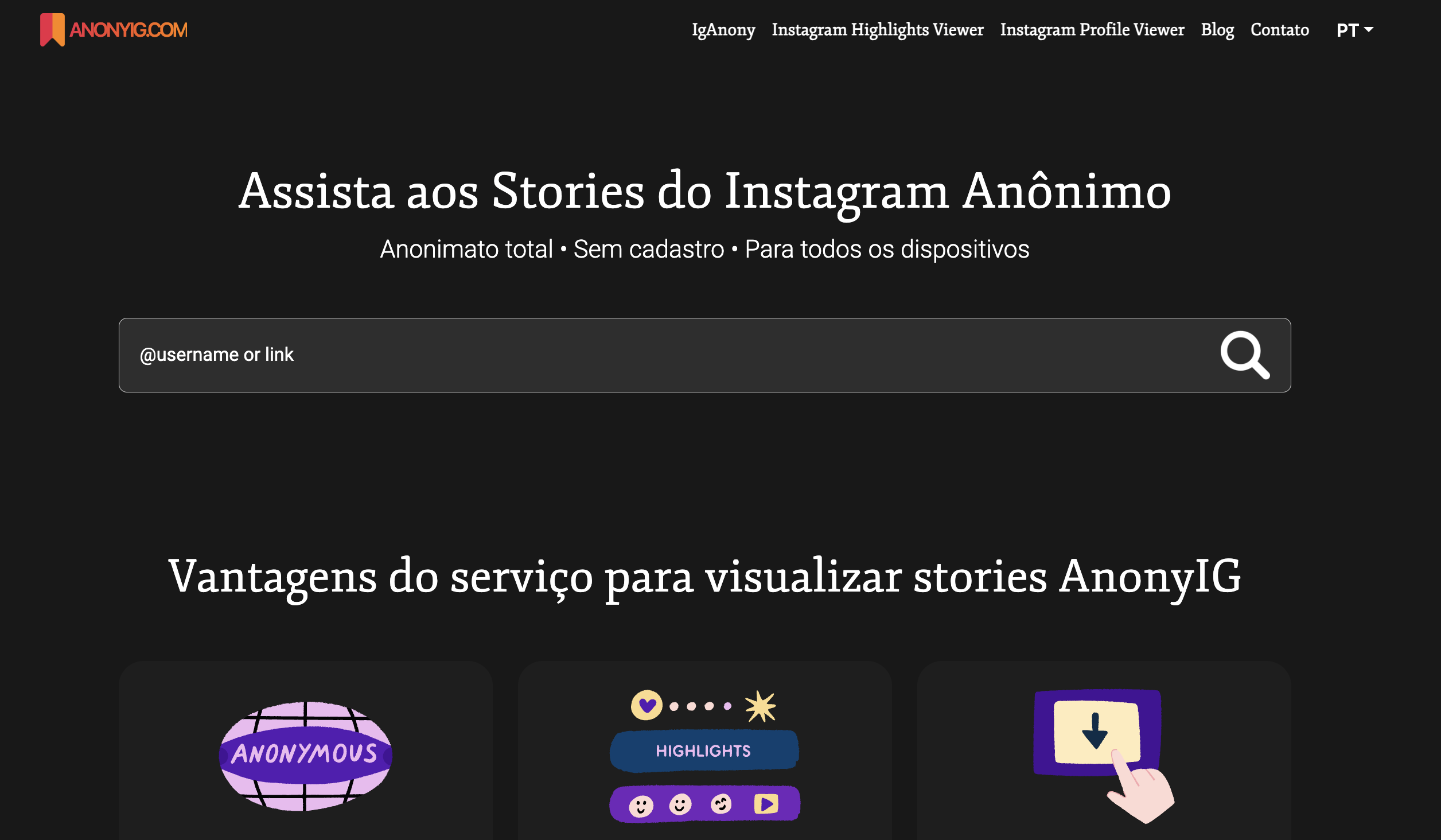 AnonyIG Review: Veja Stories Instagram Anonimamente Sem Login