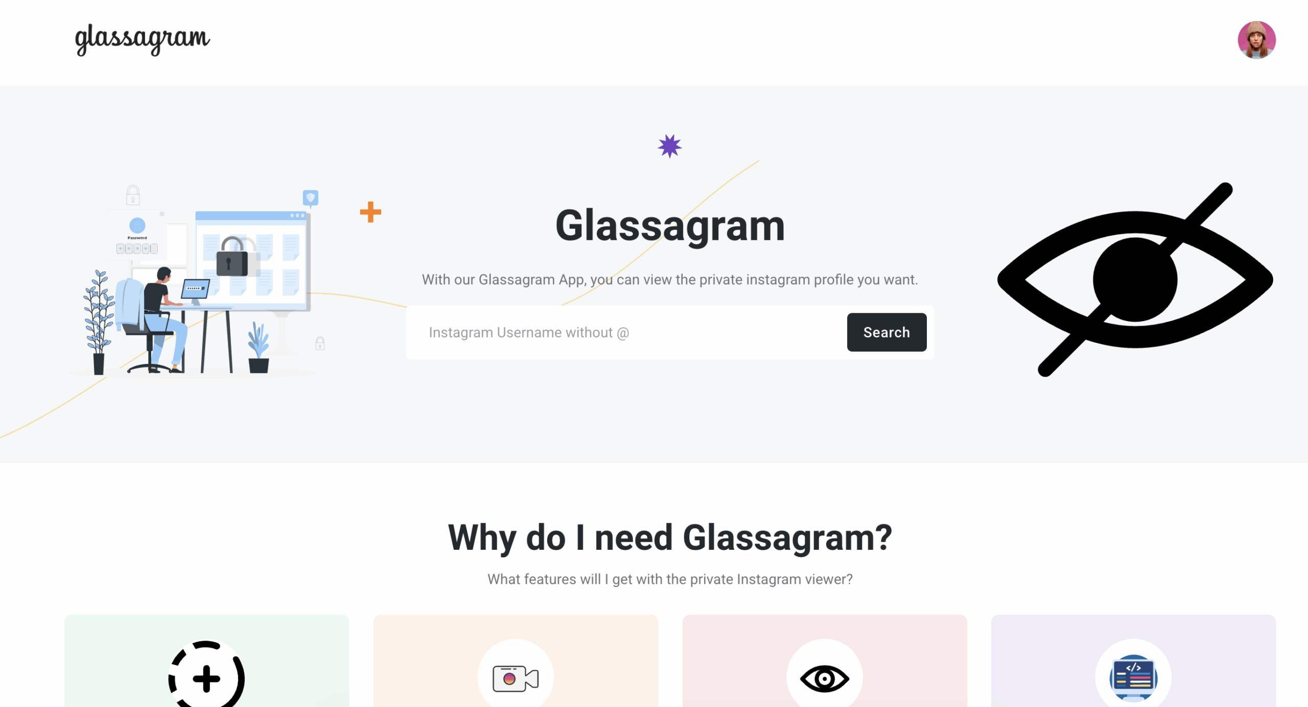 Glassagram: Review de 2026. Confiável e com recursos premium?